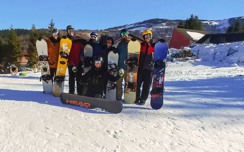 instruktor snowboardu Szczyrk, snowboard instructor, Skrzyczne