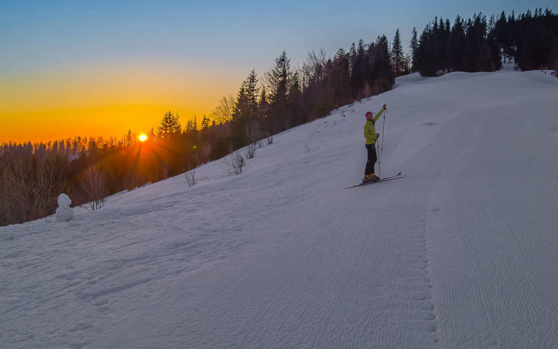 Skiturowe Beskidy, skitury Skrzyczne, Szczyrk Mountain Resort