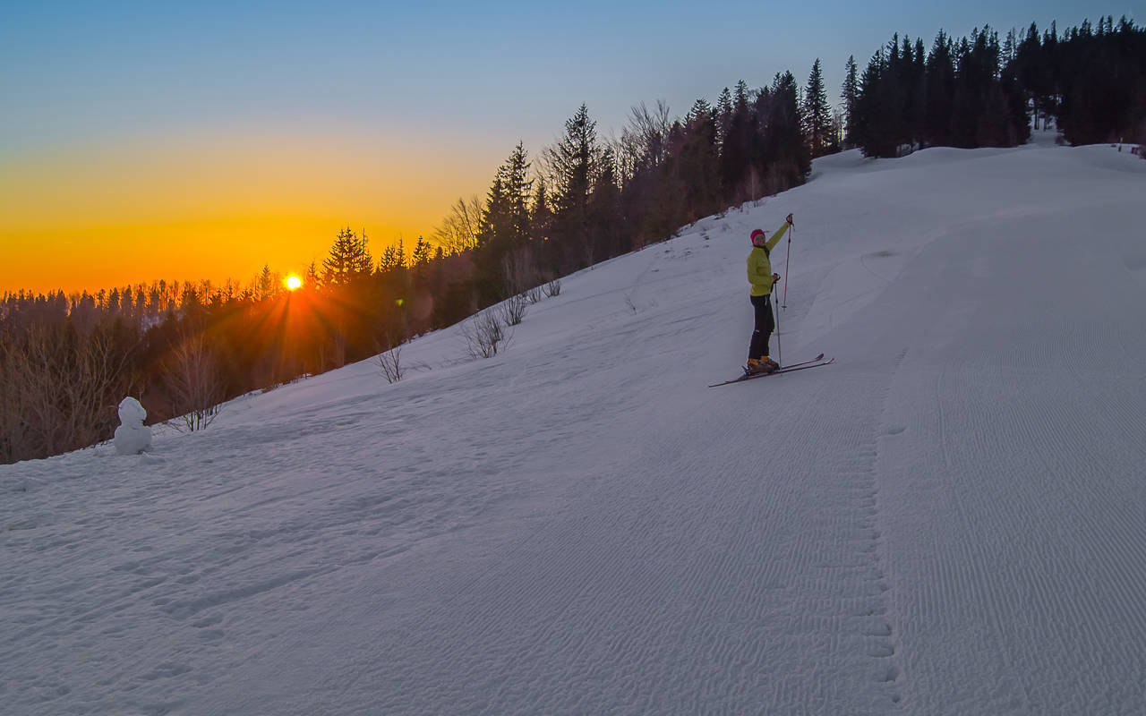 Skiturowe Beskidy, skitury Skrzyczne, Szczyrk Mountain Resort
