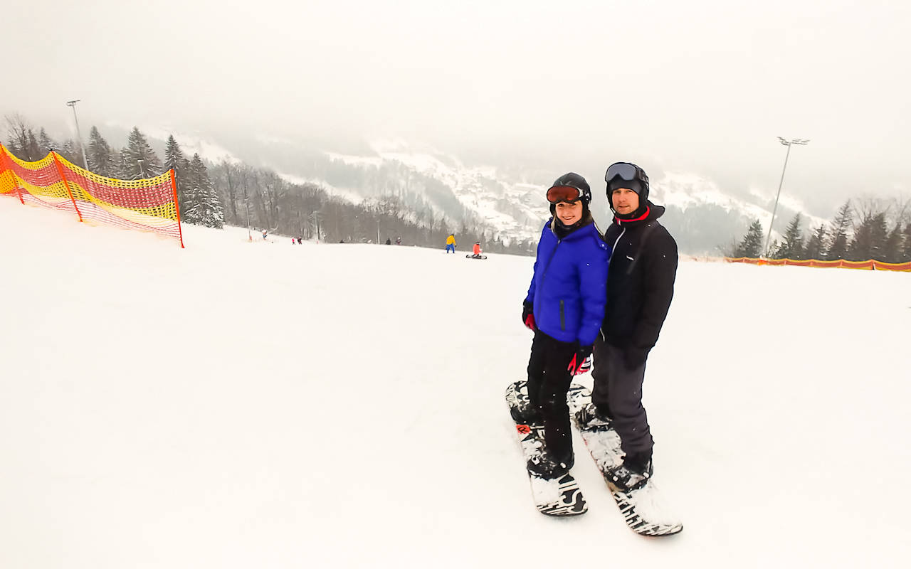 snowboard Szczyrk, instruktor jazdy na desce